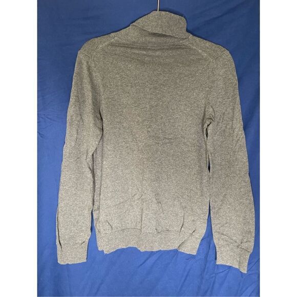 Gap Grey Cotton Turtleneck L - Picture 6 of 7